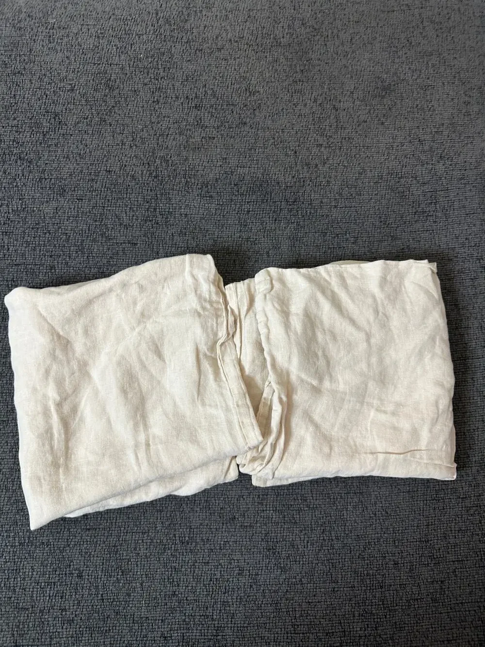 Parachute 100% Linen Pillowcases King Ivory Set of 2